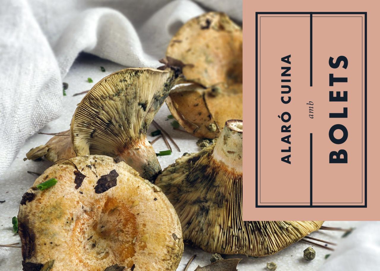 Alaró cuina amb bolets