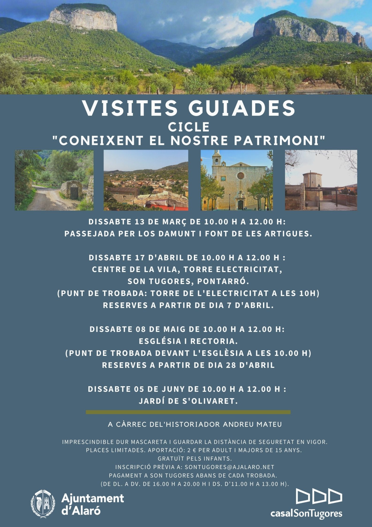 CICLE DE VISITES GUIADES "CONEIXENT EL NOSTRE PATRIMONI"