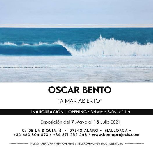 OBERTURA EXPOSICIÓ OSCAR BENTO “A MAR ABIERTO”
