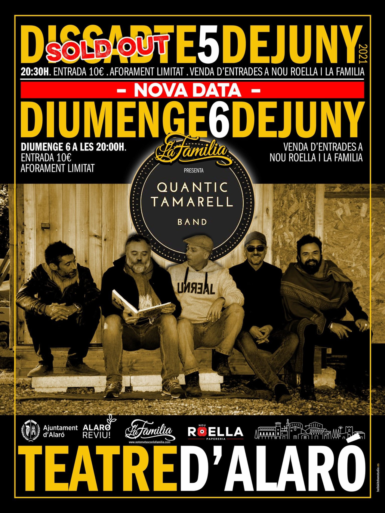 CONCERT QUANTIC TAMARELL BAND