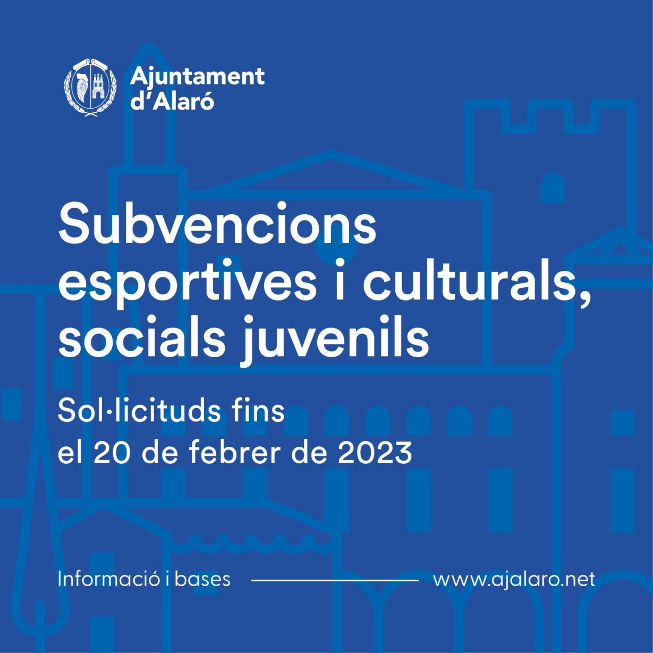 Infografia subvencions 2023
