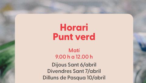 punt verd