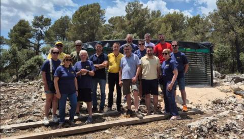 dipòsit d'aigua contra incendis