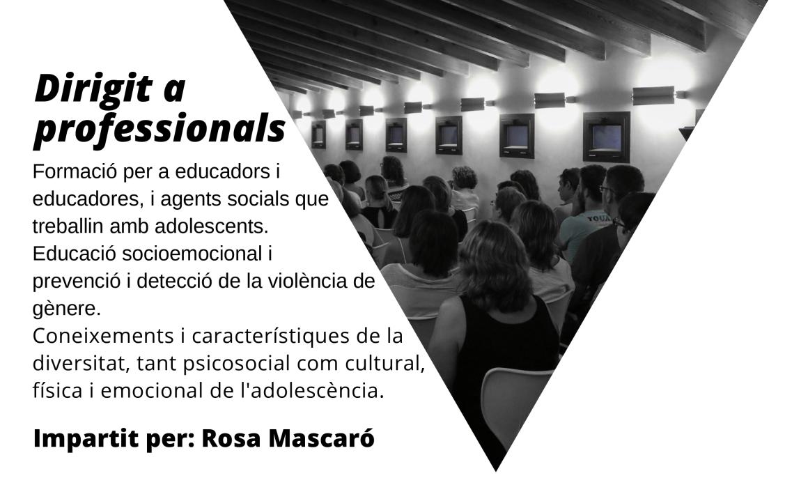 TALLER "PREVENCIÓ DE LA VIOLÈNCIA DE GÈNERE A L'ADOLESCÈNCIA"